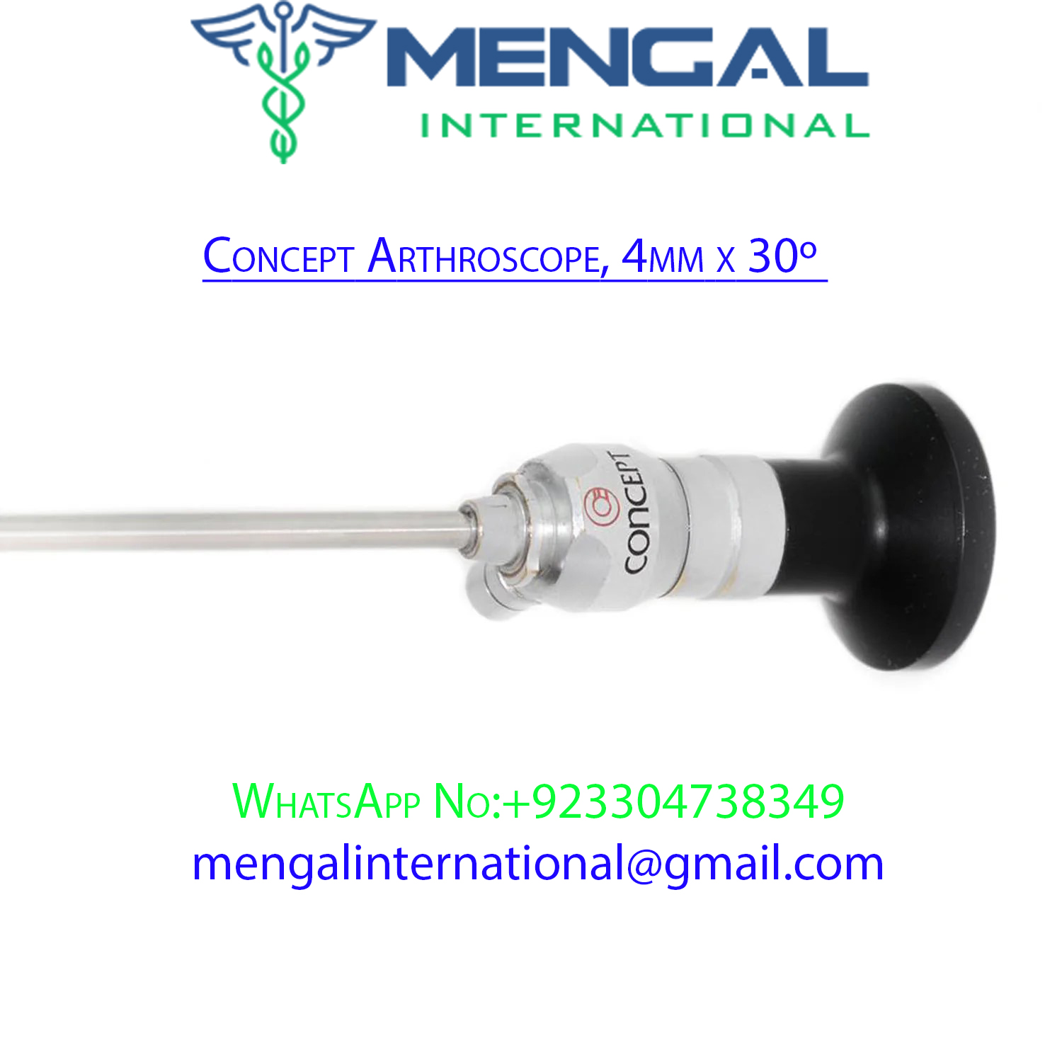 Concept Arthroscope, 4mm x 30º