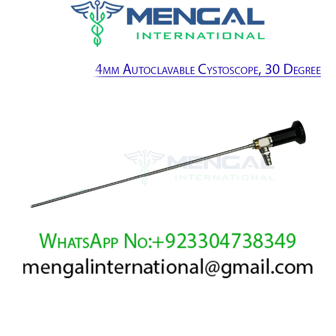 4mm Autoclavable Cystoscope, 30 Degree