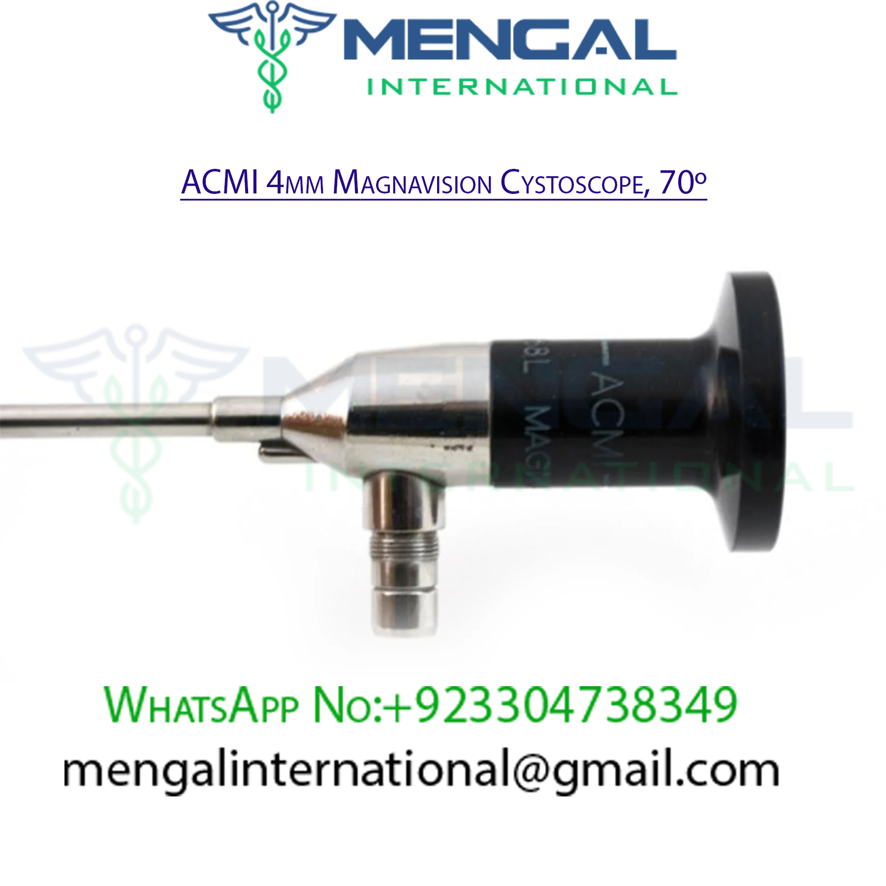 ACMI 4mm Magnavision Cystoscope, 70º