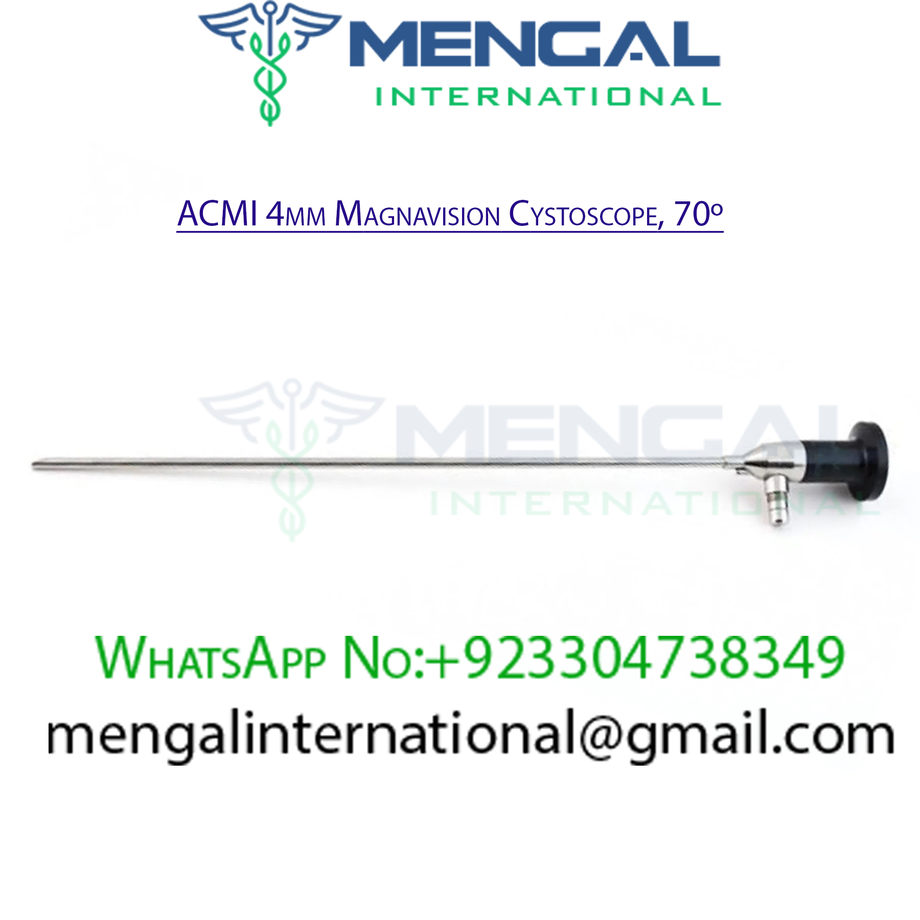 ACMI 4mm Magnavision Cystoscope, 70º