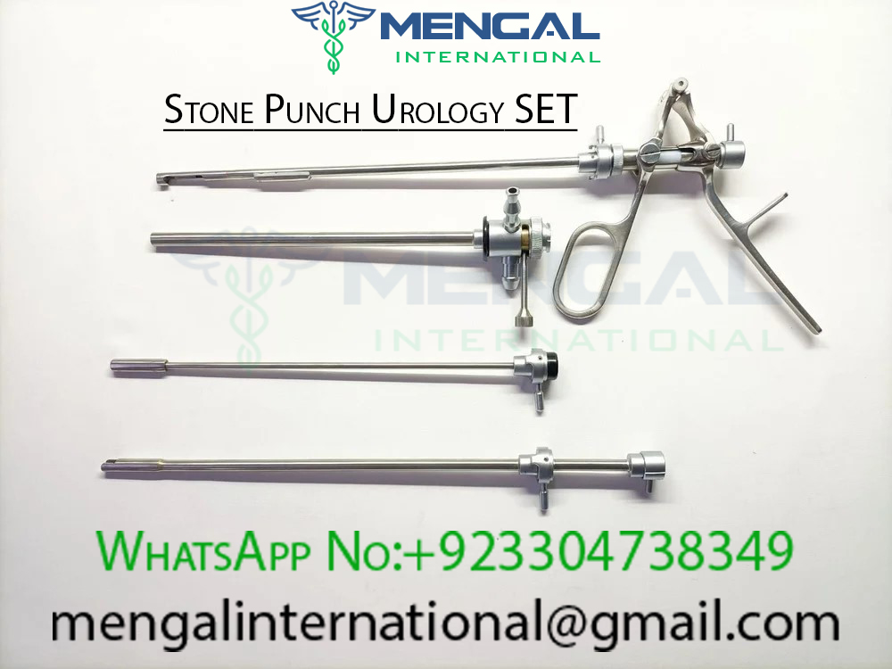 Medical Lithotriptoscopy Set / Surgical Lithoclast / Laparoscopic Urology Stone Punch set surgical urology instruments