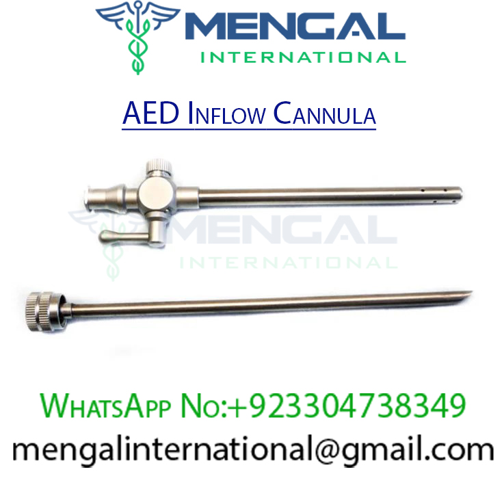 AED Inflow Cannula arthroscopic surgery instrument