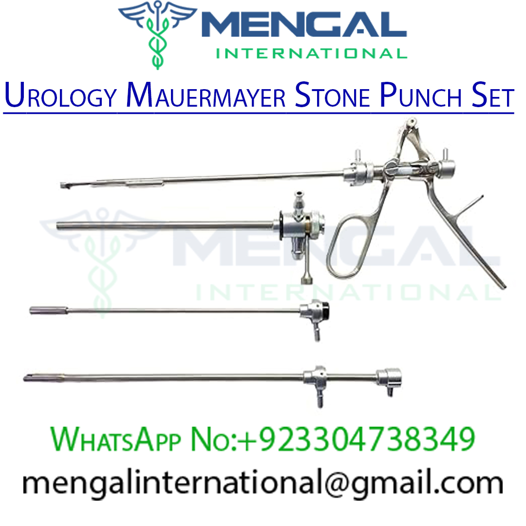 Laparoscopic Urology Mauermayer Stone Punch Set Lithotripsy Sheath with obturator Instruments