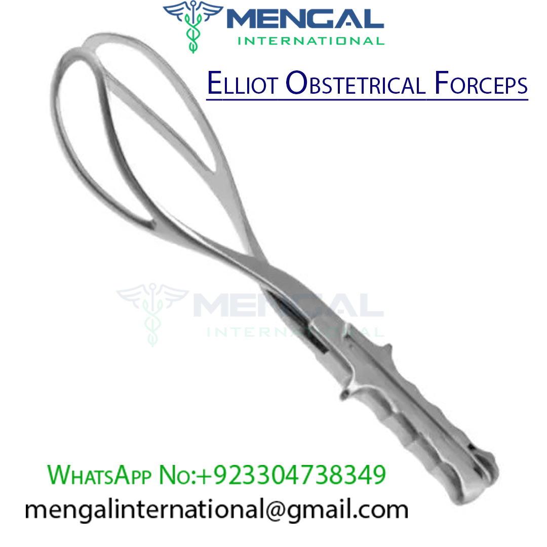 Elliot Obstetrical Forceps, Premium German Stainless