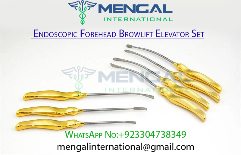 Endoscopic Forehead Browlift Elevator Set plastic surgery instruments