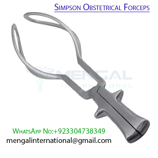 Simpson Obstetrical Gynecology Forceps, Premium German Stainless