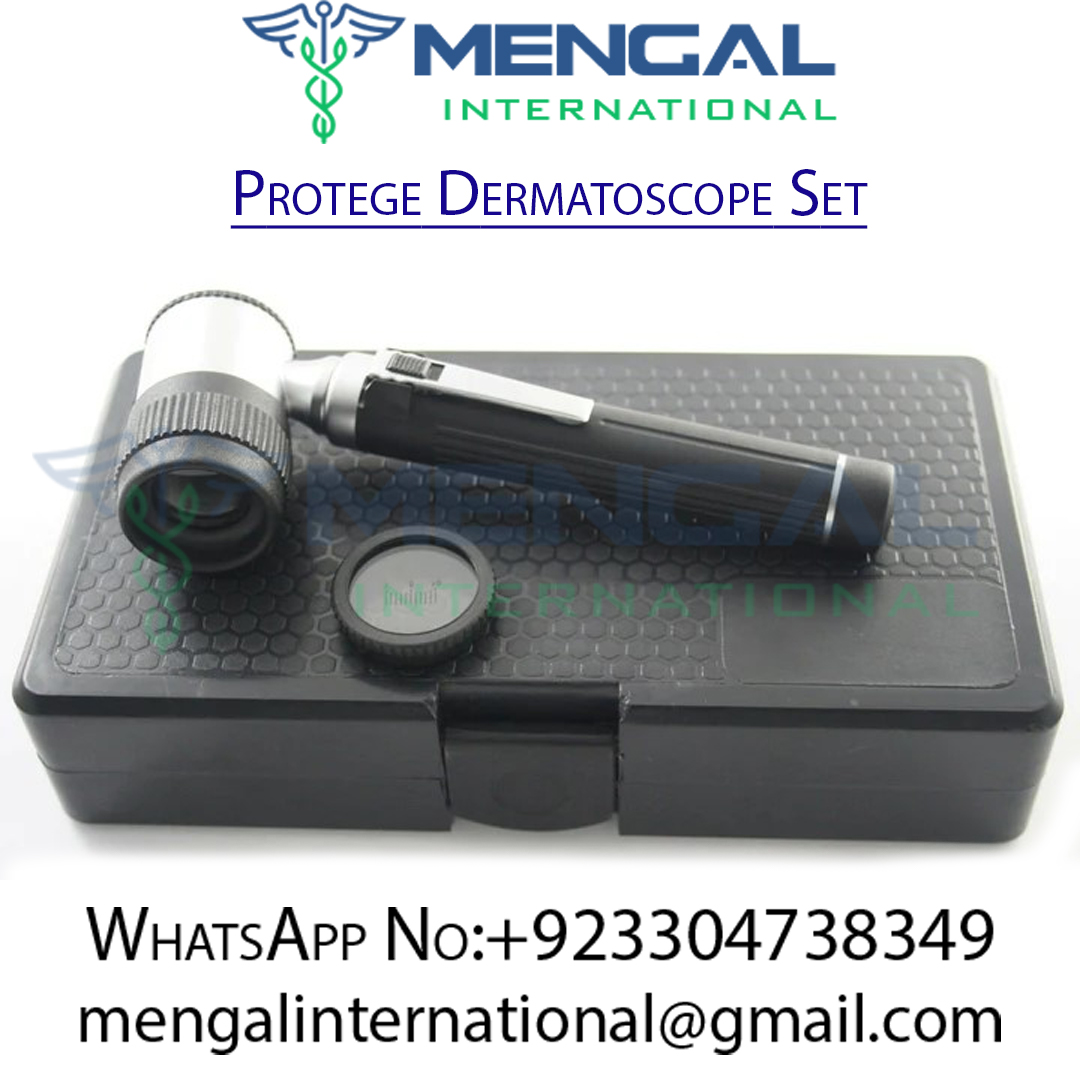 Protege Dermatoscope Set Dermatology Skin Diagnostic Dermal