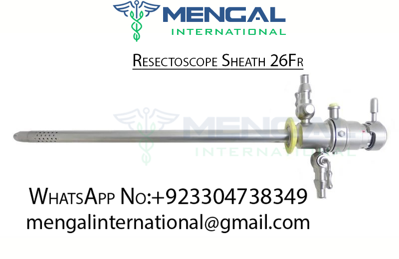 Resectoscope Sheath 26Fr Rotatable With Standard Obturator CFS