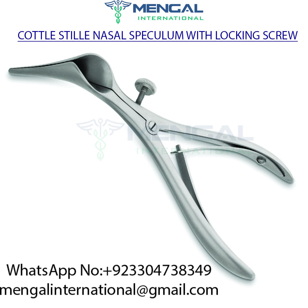 COTTLE STILLE NASAL SPECULUM WITH LOCKING SCREW