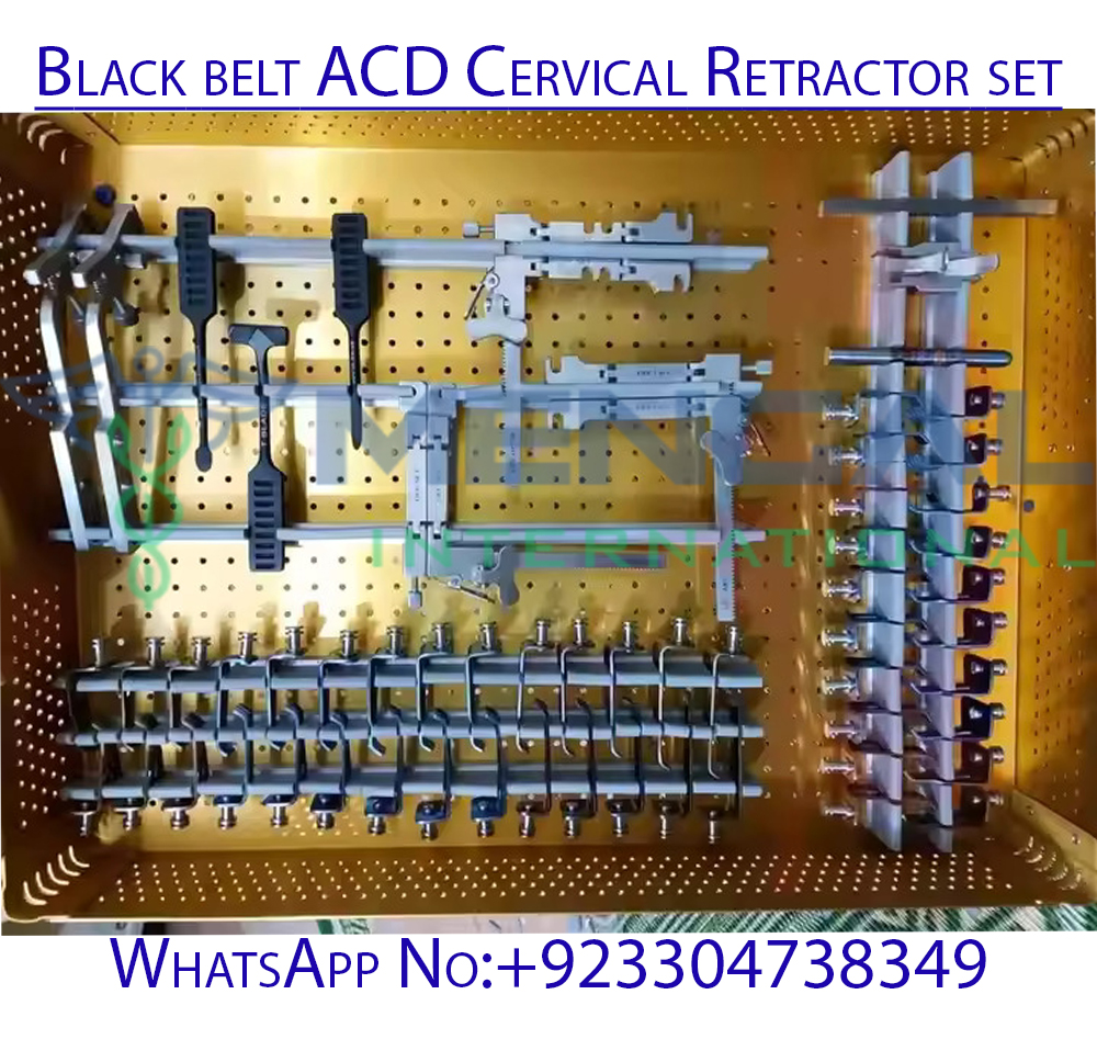 Advanced Black Belt ACD Cervical Retractor set