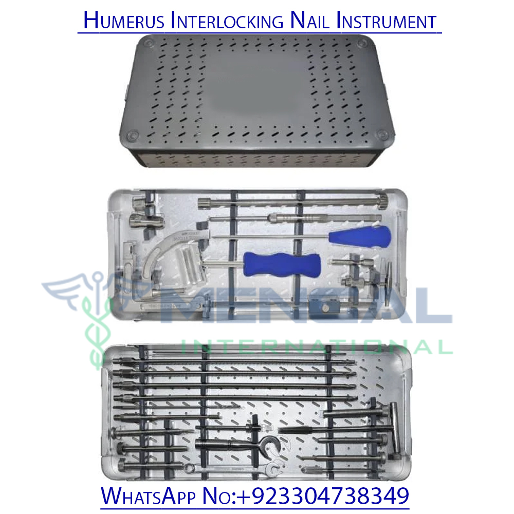 Orthopedic Surgical Humerus Interlocking Nail Instrument Humeral Intramedullary Nail Instrument Set