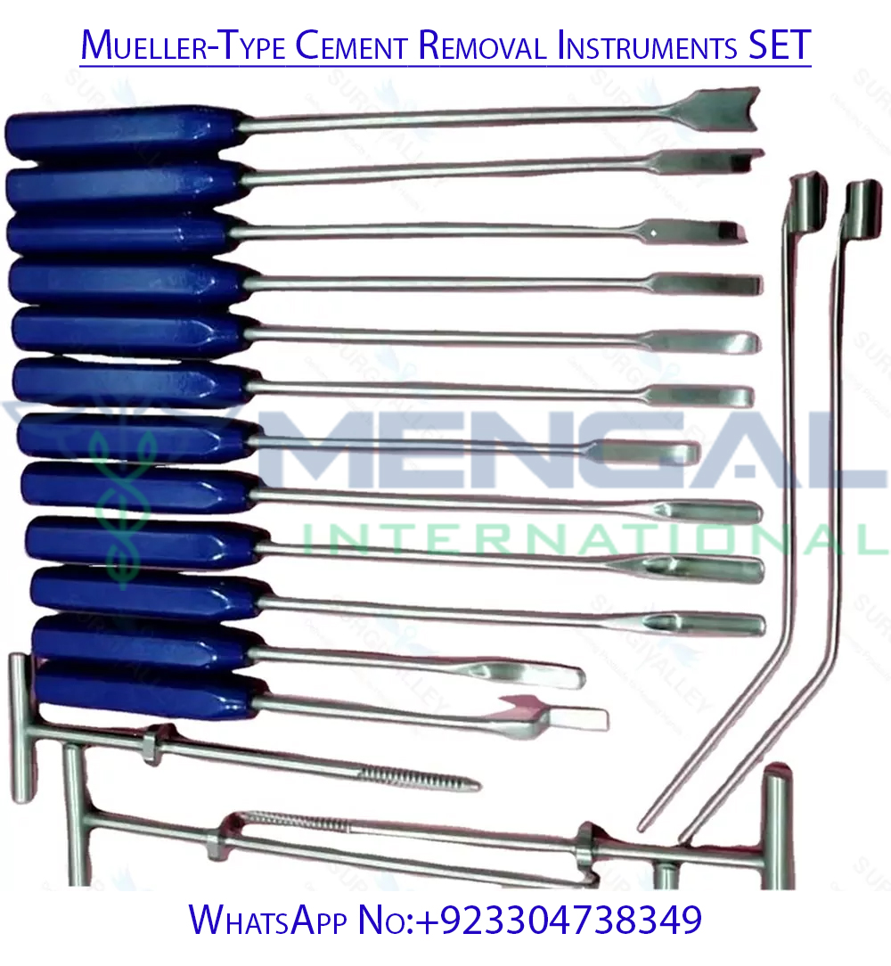 Mueller Type Cement Removal Instruments Set