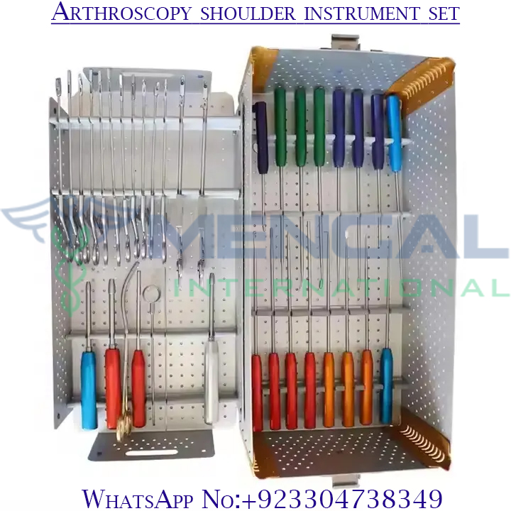  Shoulder Arthroscopy Surgery Complete Instruments Set