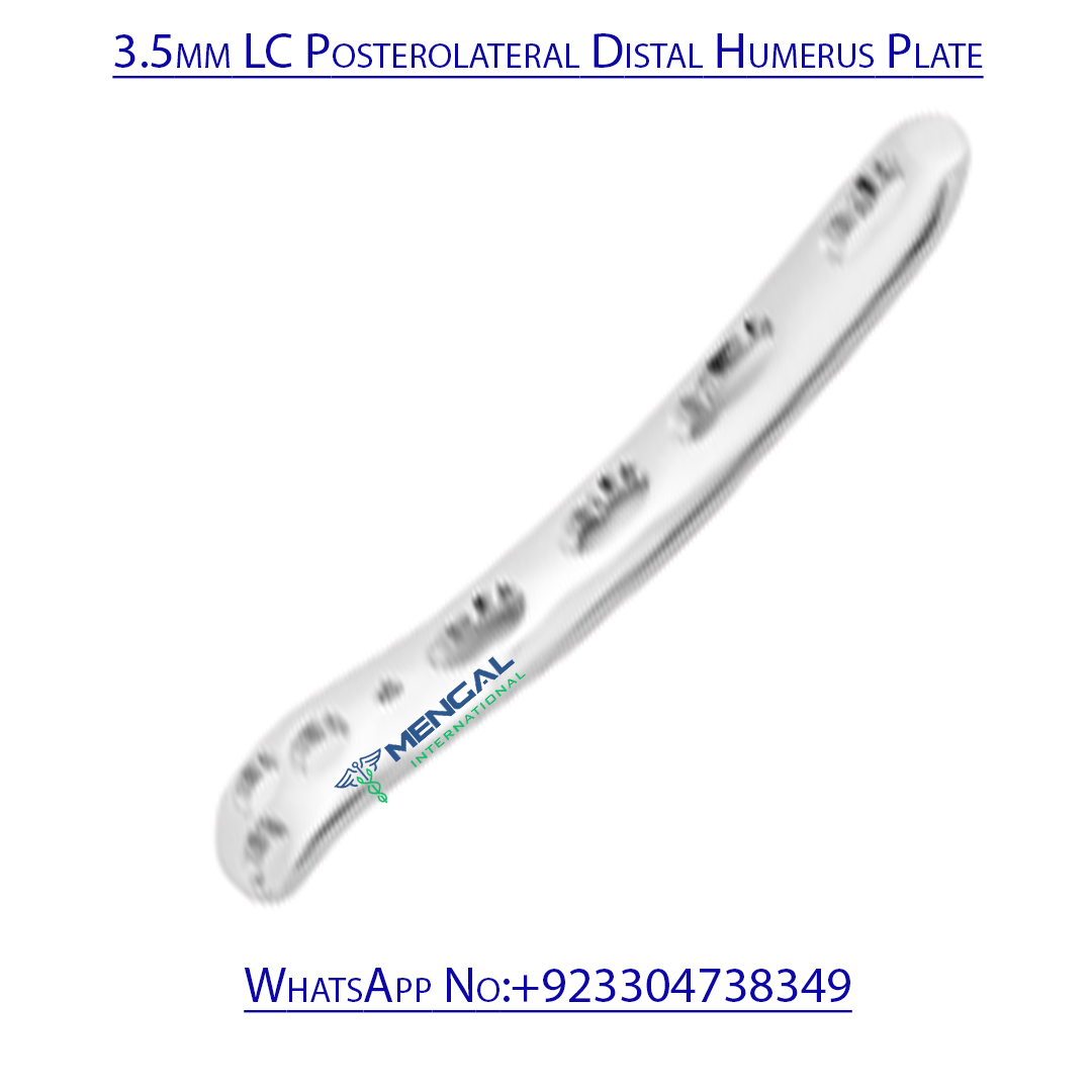 3.5mm LC Posterolateral Distal Humerus Plate