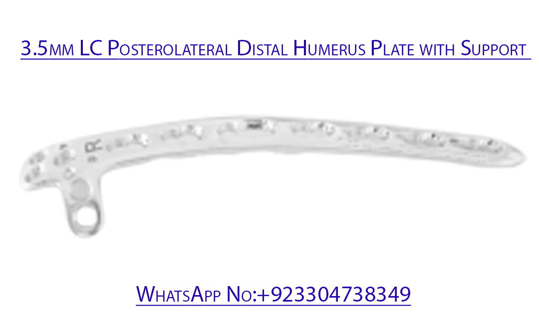 3.5mm LC Posterolateral Distal Humerus Plate with Support