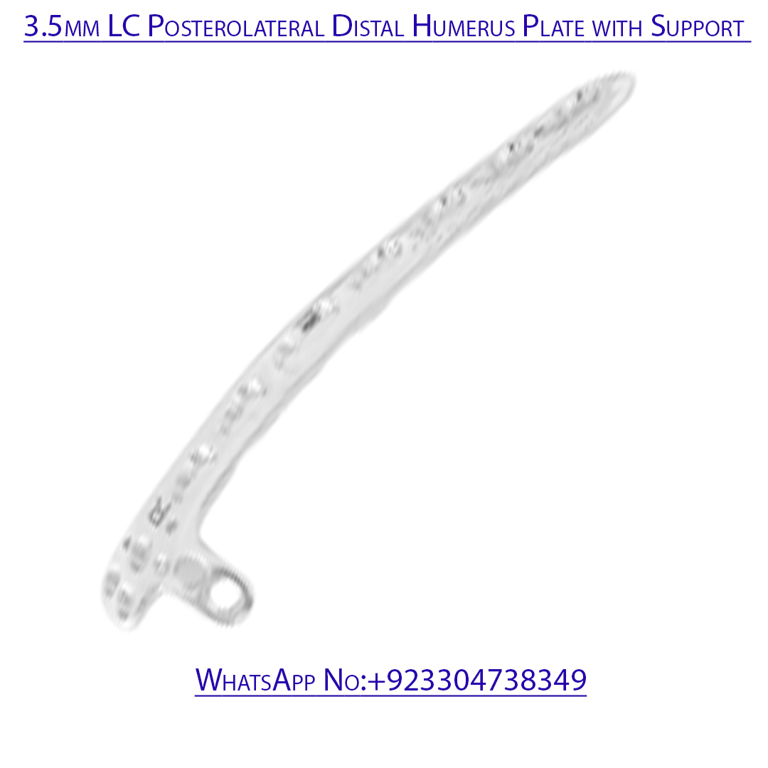 3.5mm LC Posterolateral Distal Humerus Plate with Support