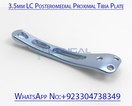 3.5mm LC Posteromedial Proximal Tibia Plate