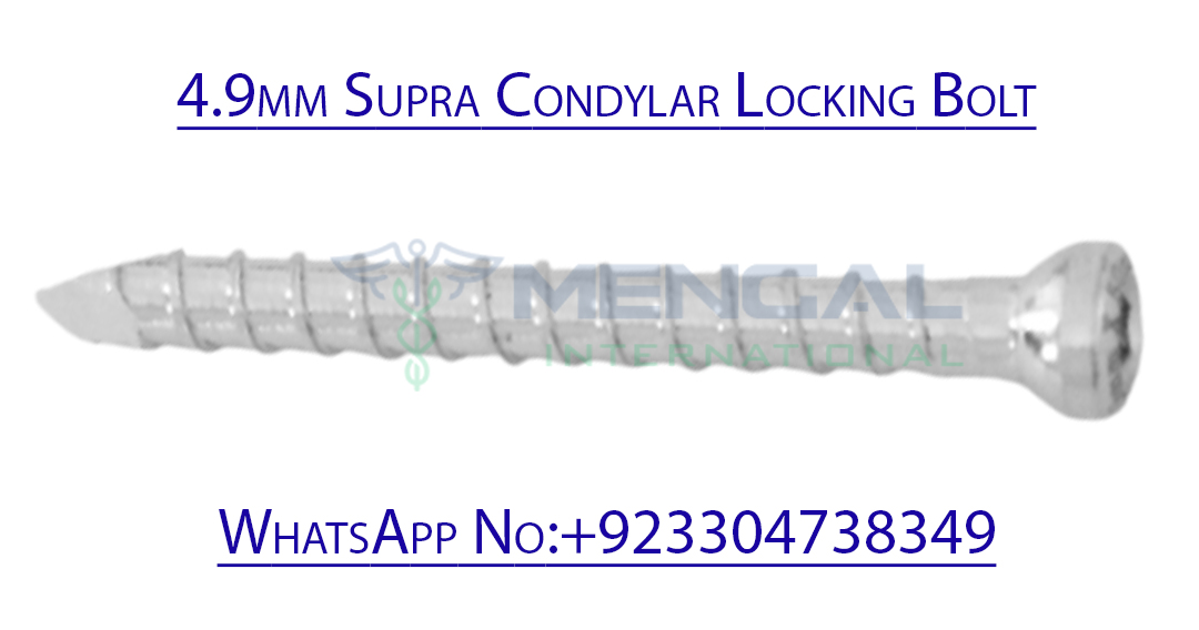 4.9mm Supra Condylar Locking Bolt