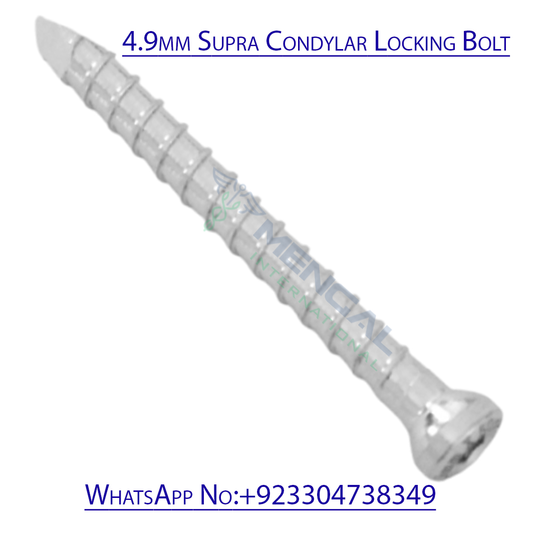 4.9mm Supra Condylar Locking Bolt