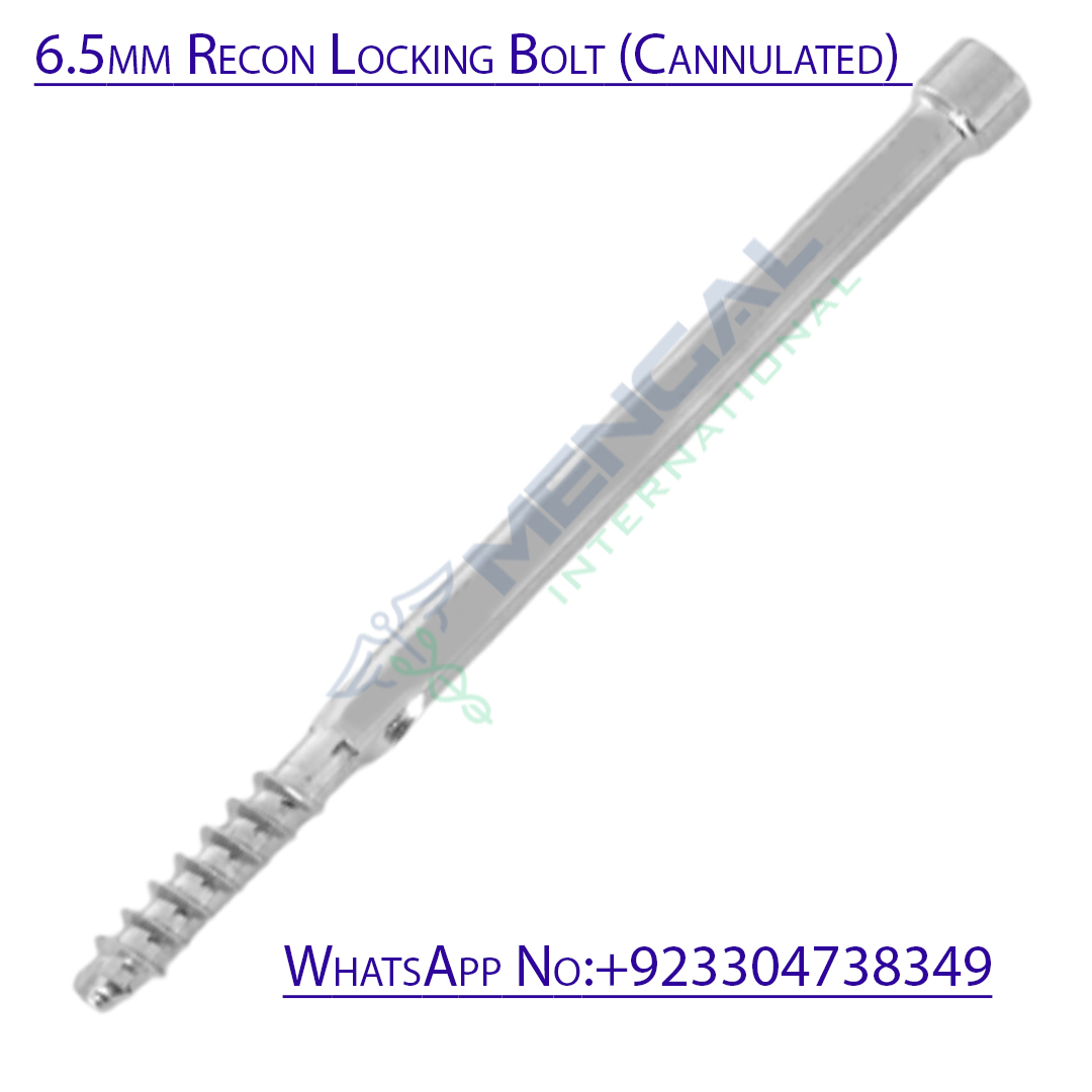 6.5mm Recon Locking Bolt (Cannulated)