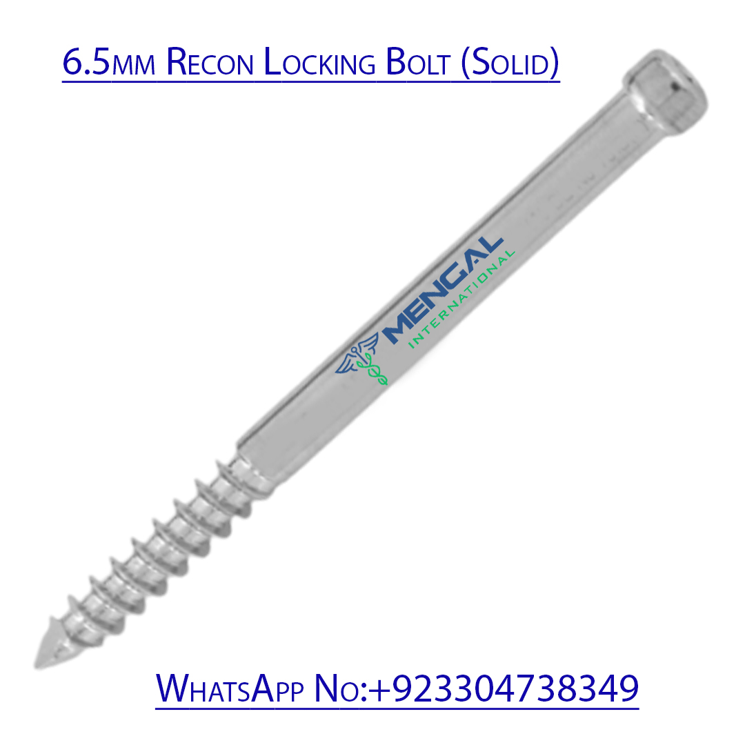 6.5mm Recon Locking Bolt (Solid)
