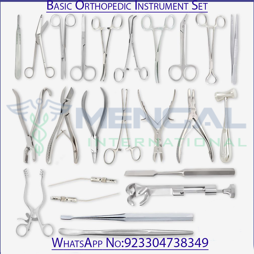 Basic orthopedic surgical instrument set