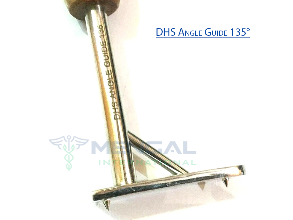 DHS Angle Guide 135° Degree with Handle Surgical Instrument SS