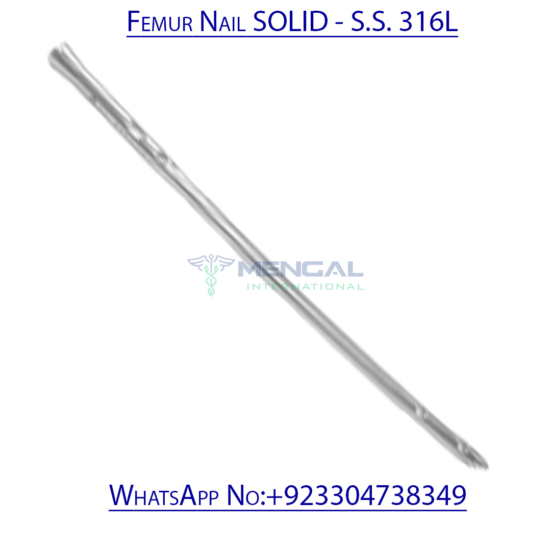 Femur Nail SOLID – S.S. 316L