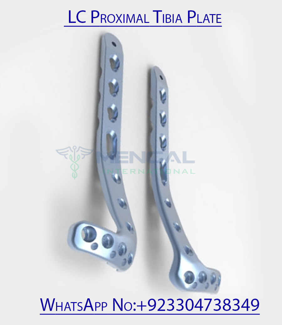 LC Proximal Tibia Plate/trauma plate proximal lateral tibial locking plate