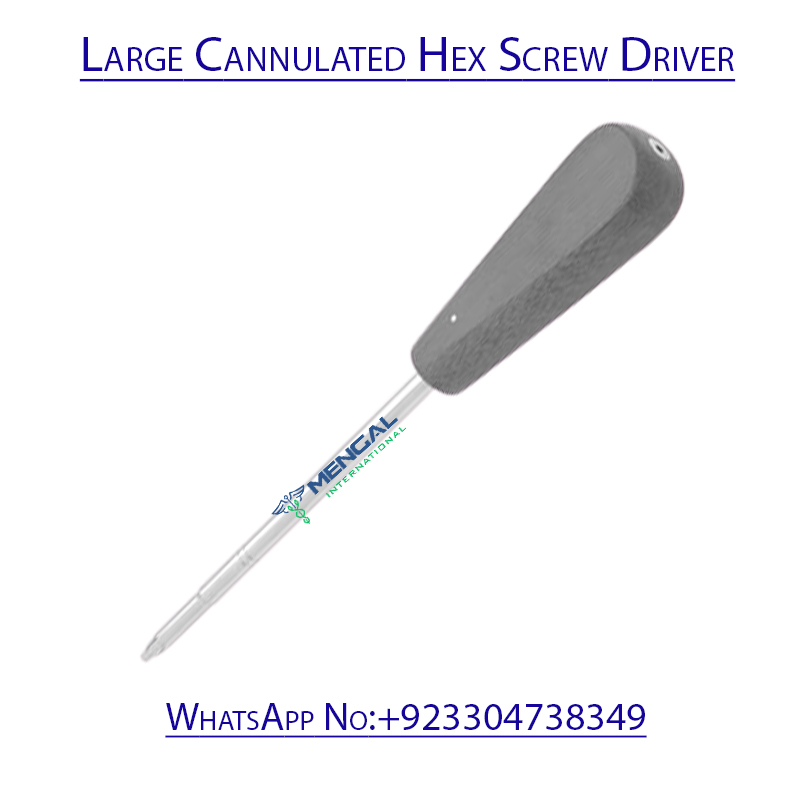 Large Cannulated Hex Screw Driver