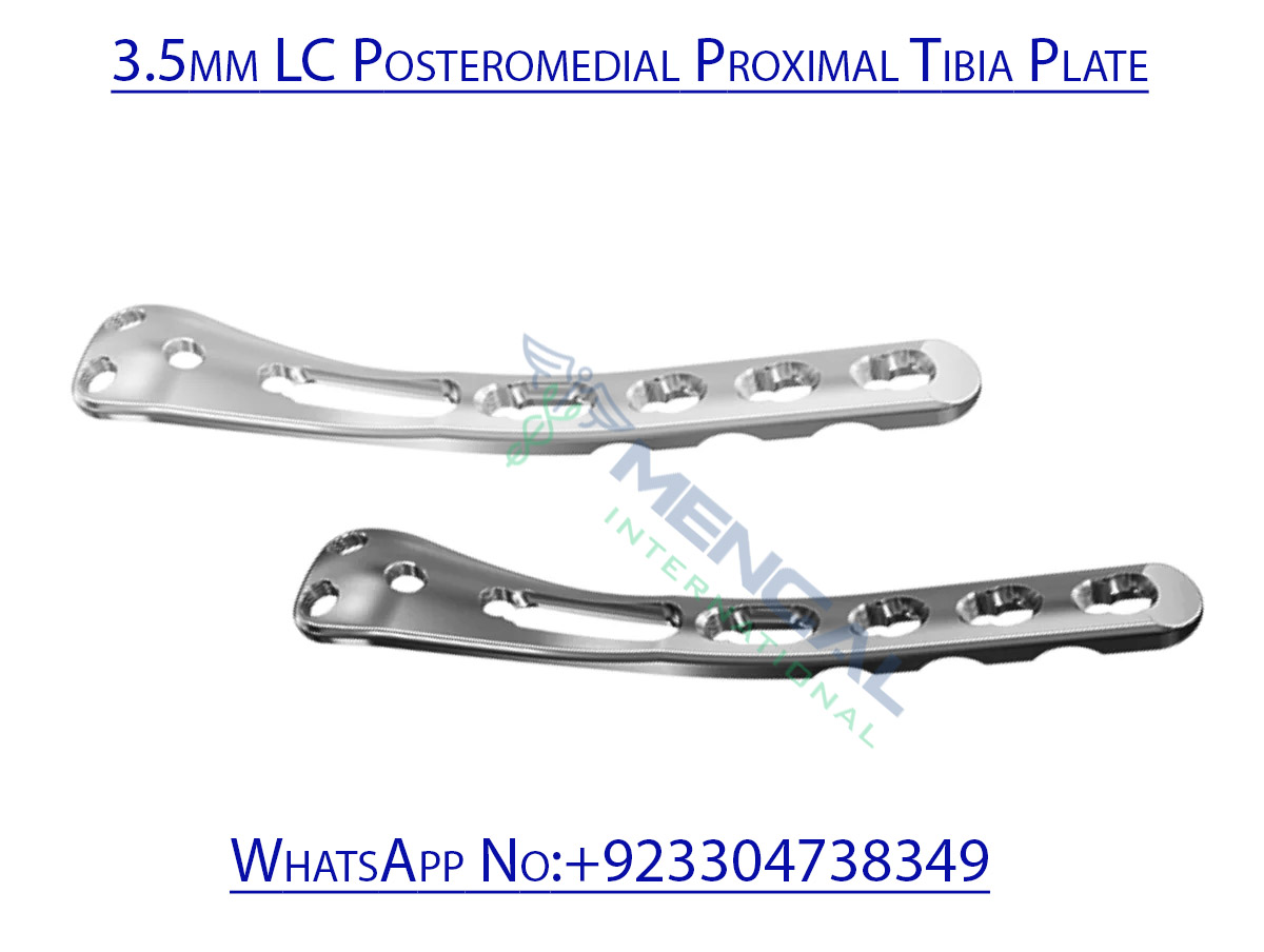 3.5mm LC Posteromedial Proximal Tibia Plate