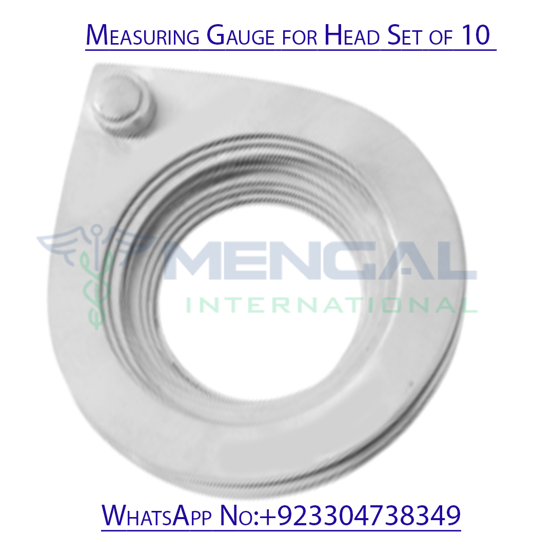 Measuring Gauge for Head Set of 10