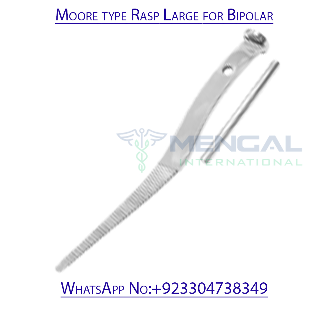 Moore type Rasp Large for Bipolar