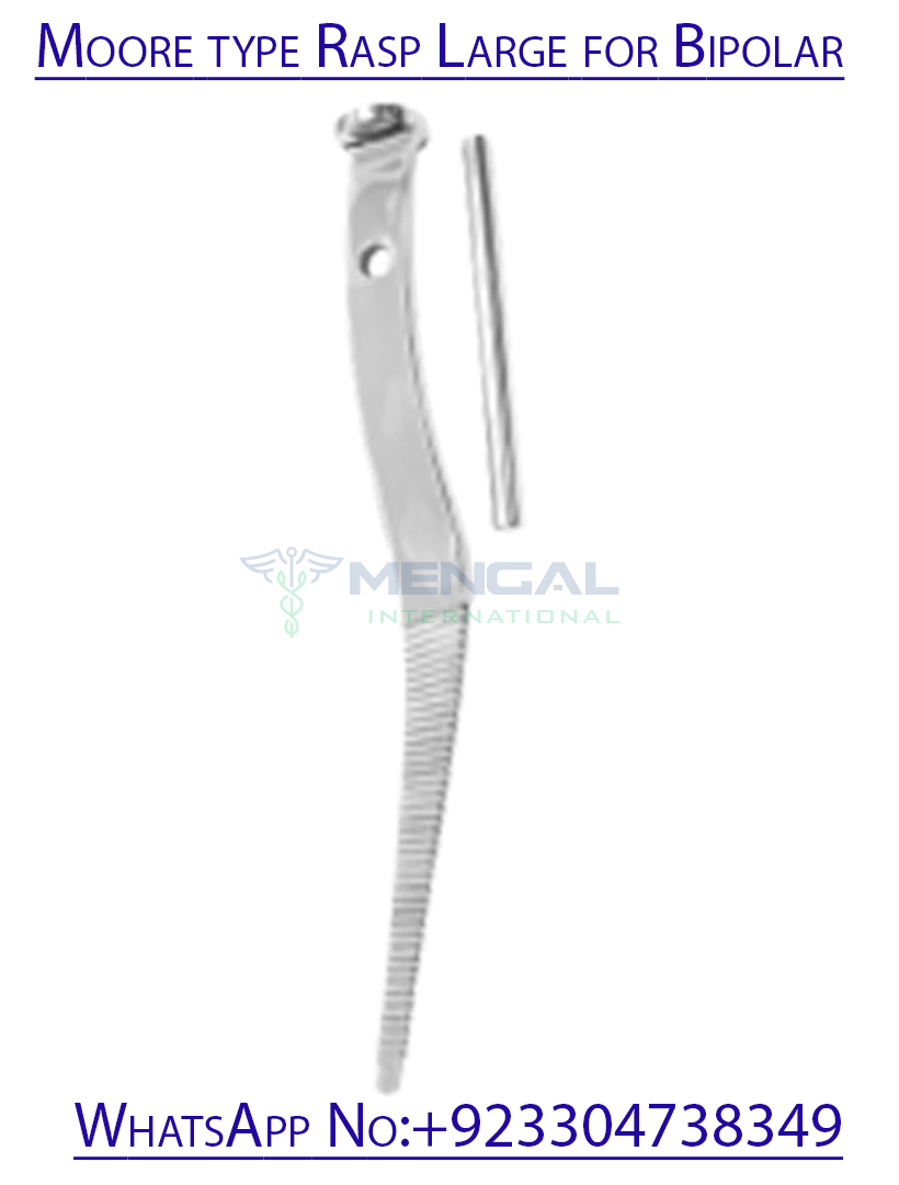 Moore type Rasp Large for Bipolar