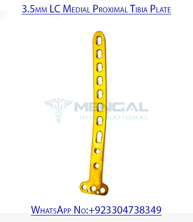 3.5mm LC Medial Proximal Tibia Plate