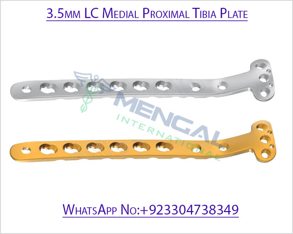 3.5mm LC Medial Proximal Tibia Plate