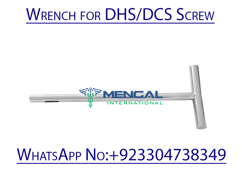 WRENCH FOR DHS SCREW ORTHOPEDIC SURGICAL SURGERY INSTRUMENT STAINLESS STEEL