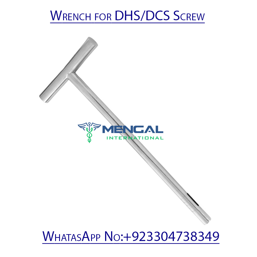 WRENCH FOR DHS SCREW ORTHOPEDIC SURGICAL SURGERY INSTRUMENT STAINLESS STEEL