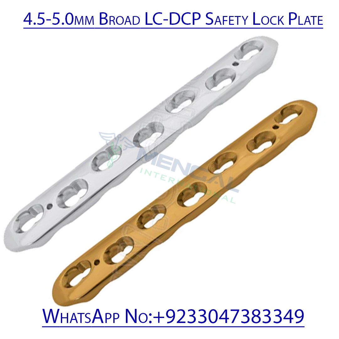 4.5-5.0mm Broad LC-DCP Safety Lock Plate