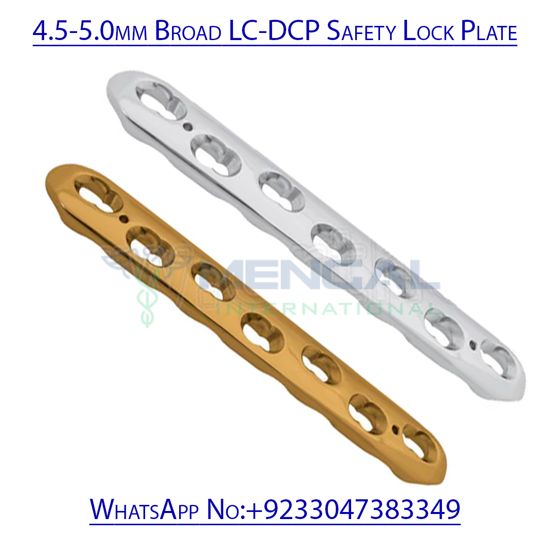 4.5-5.0mm Broad LC-DCP Safety Lock Plate