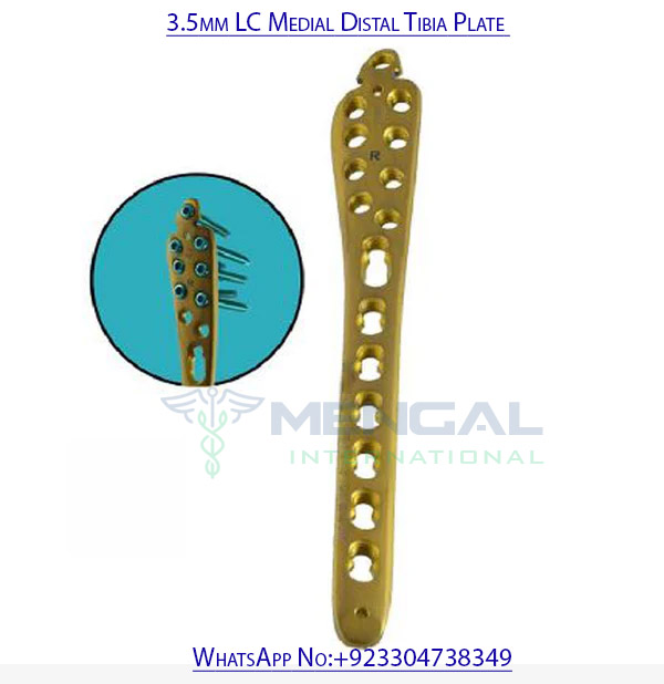 3.5mm LC Medial Distal Tibia Plate