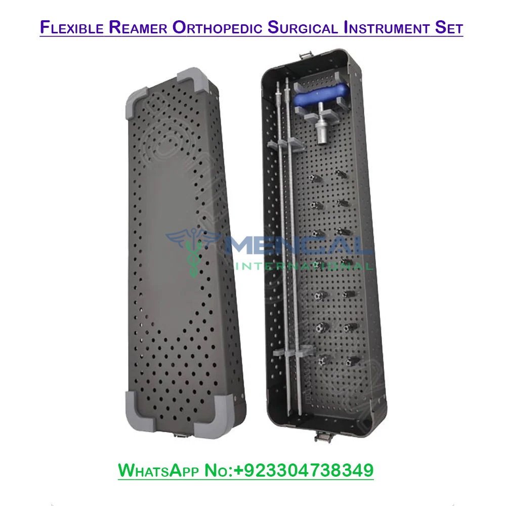 Flexible Reamer Orthopedic Surgical Instrument Set