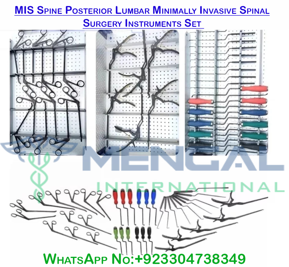 MIS Spine Posterior Lumbar Minimally Invasive Spinal Surgery Instruments Set