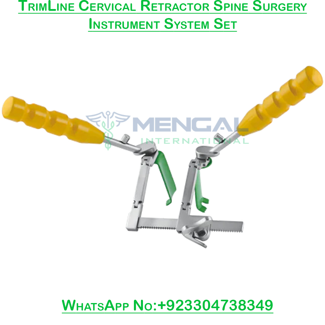 Trim Line Cervical Retractor Spine System New Set German Quality