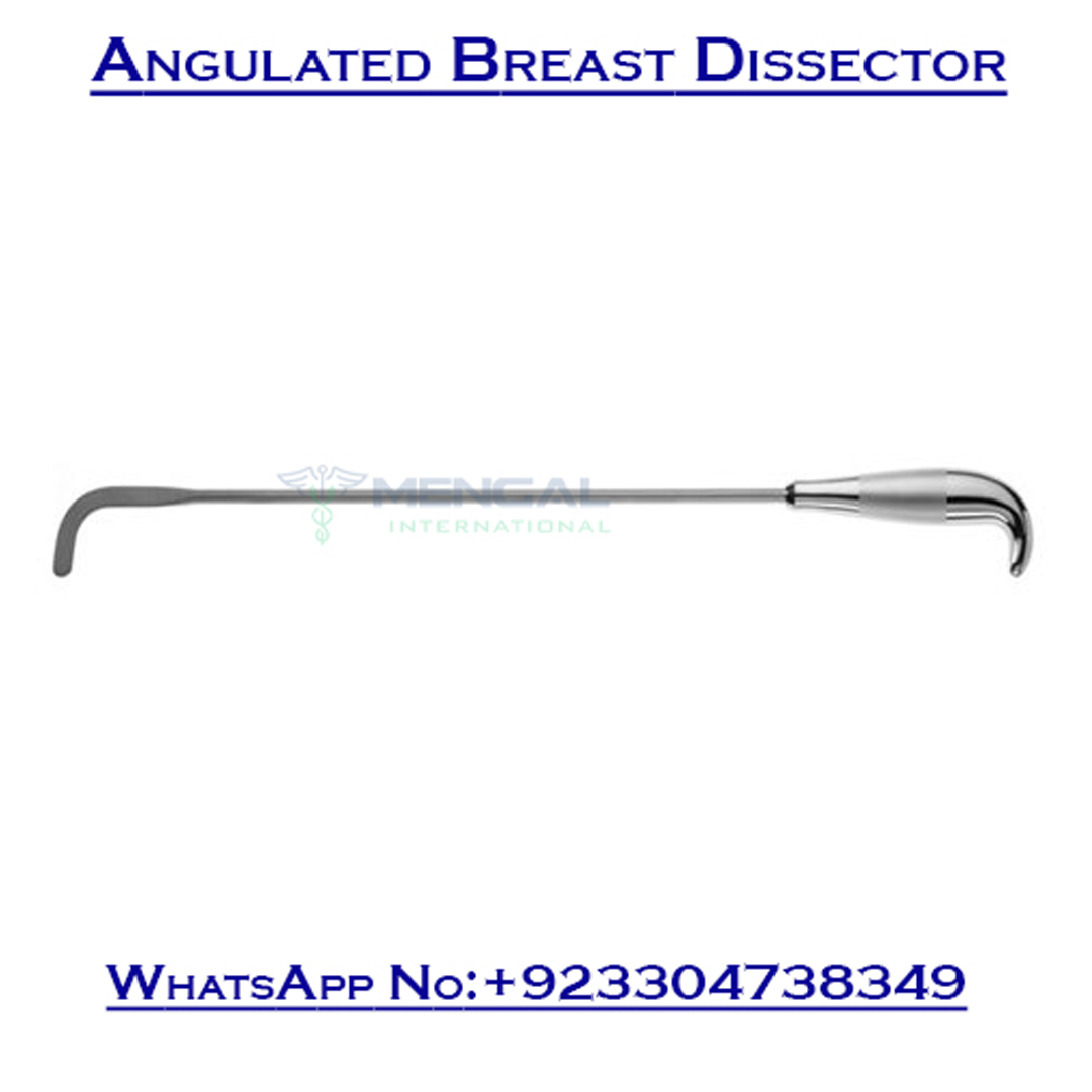 Angulated Breast Dissector plastic surgery instruments