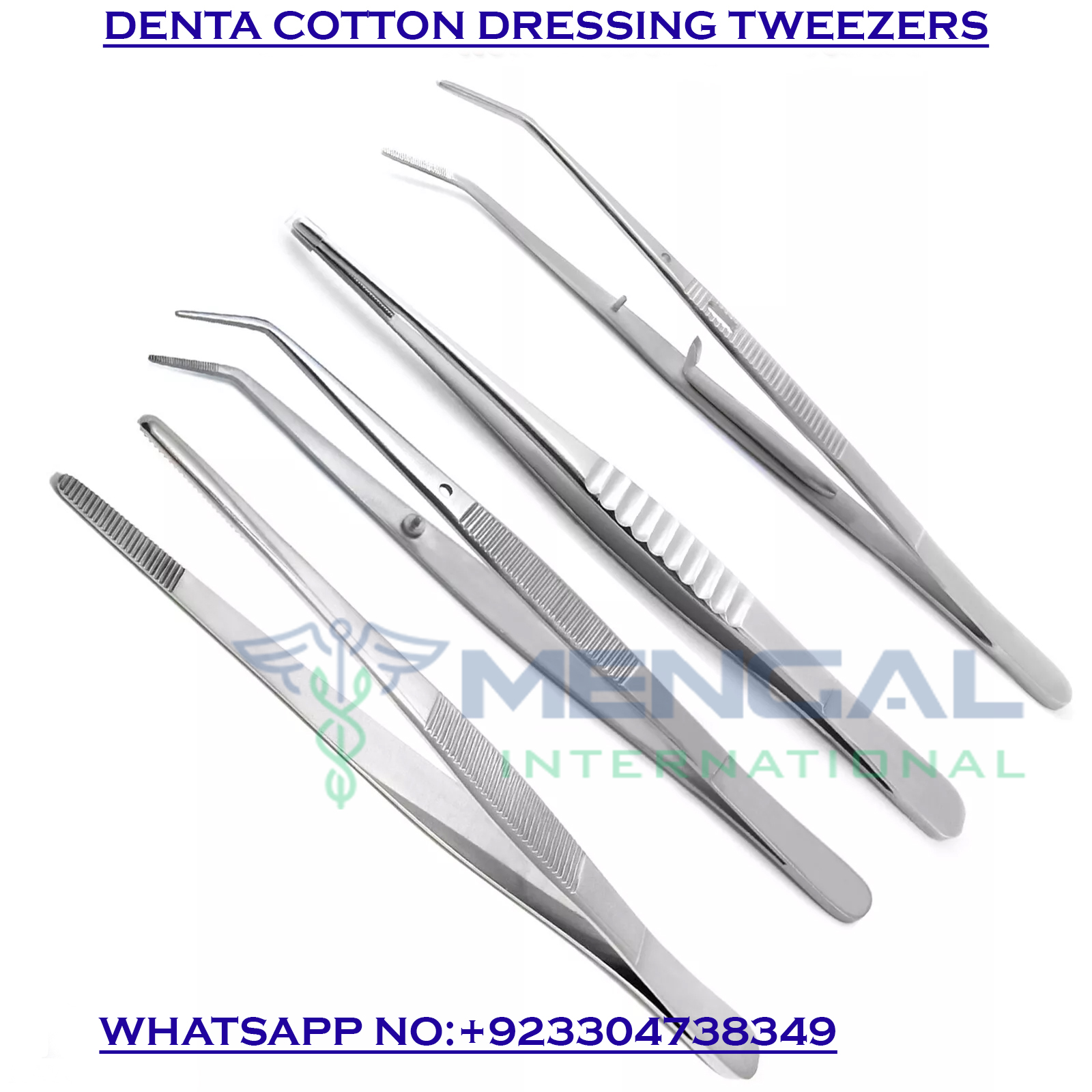 Medical Nursing Tweezers Surgical Cotton & Dressing Forceps Dental Instruments
