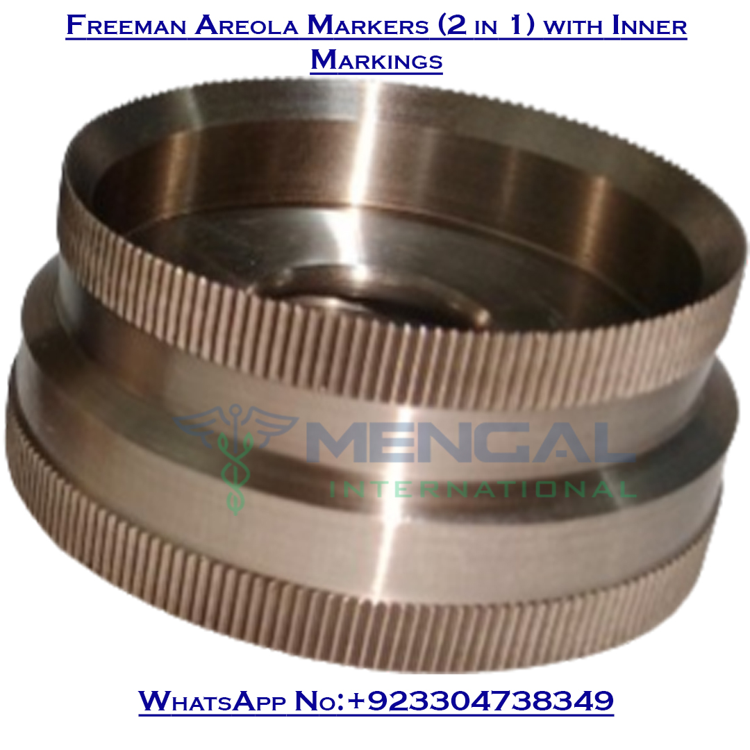 Freeman Areola Markers (2 in 1) with Inner Markings