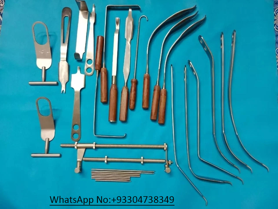 Hip Retractor Orthopedic Surgery Instrument Set 21 Pcs – Mengal ...