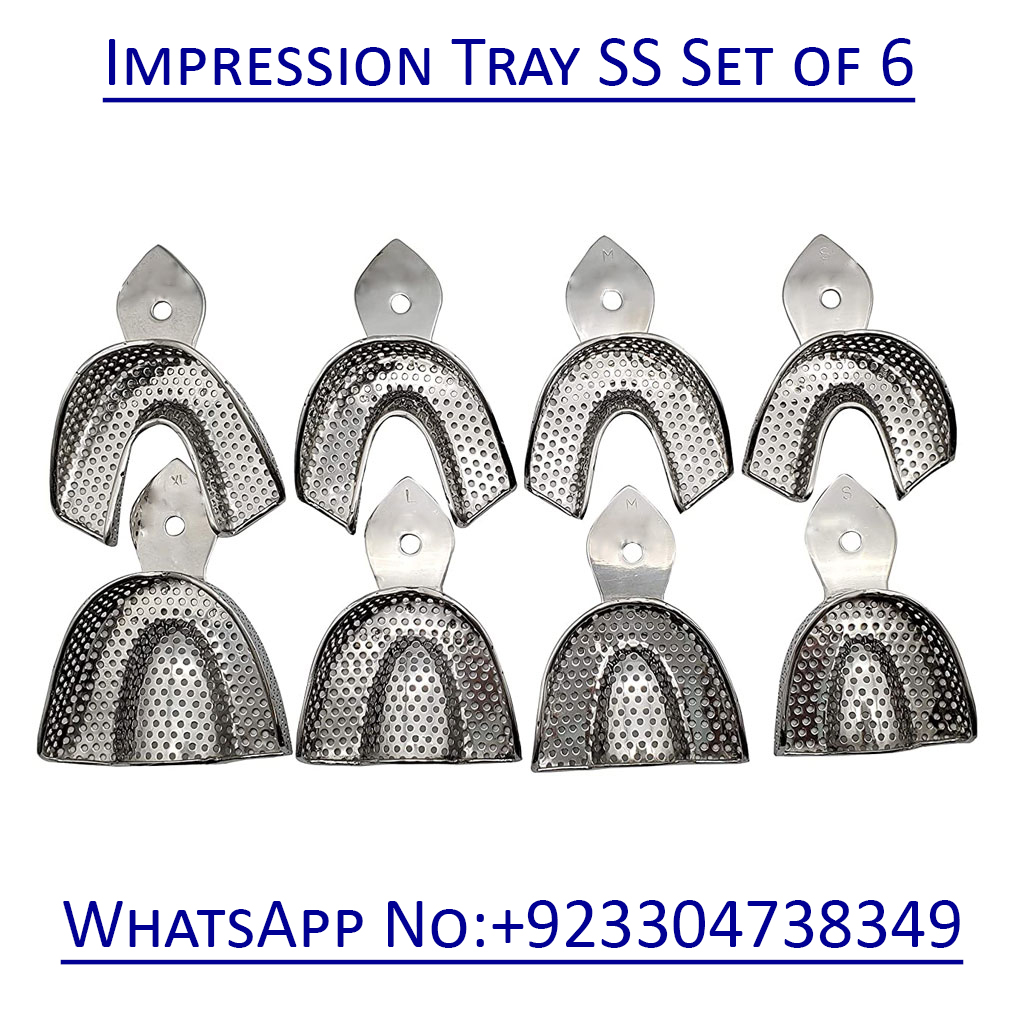 Impression Tray SS Set of 6