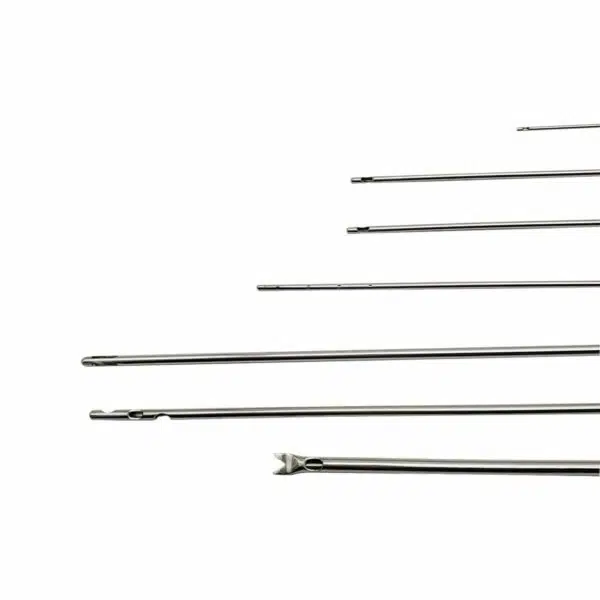 LUER LOCK INFILTRATION CANNULA SET OF 7 Liposuction instruments Plastic Surgery Instrument